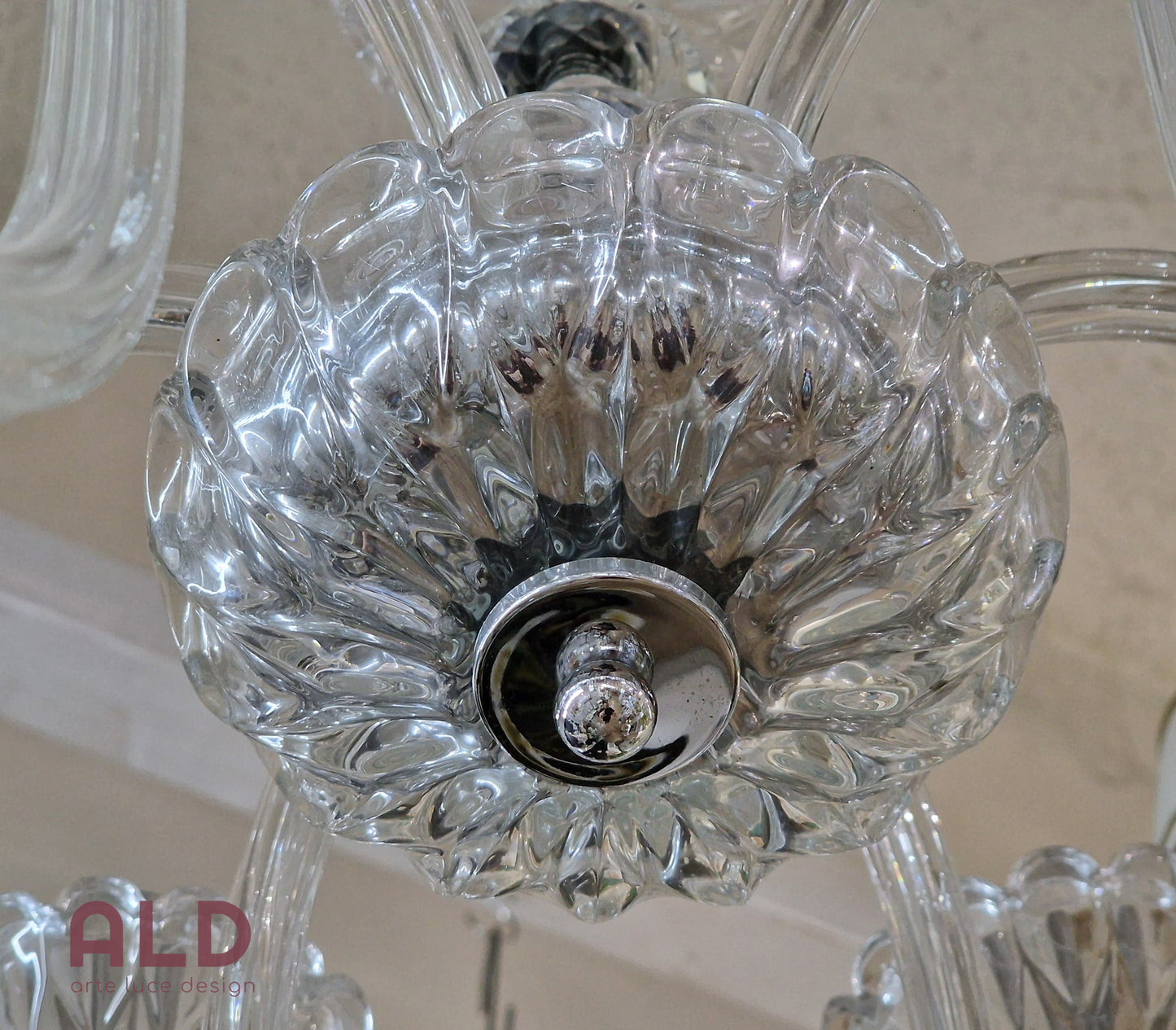 Bobeche coppetta copri cavi vetro cristallo ricambio per lampadario lampade lumi