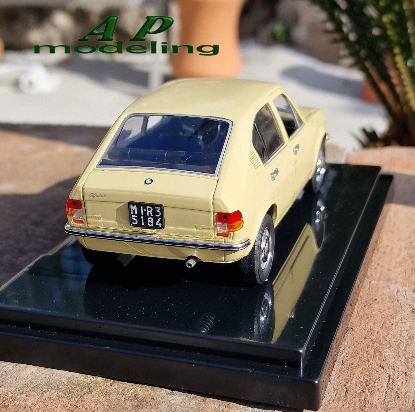 modellino auto scala 1/24 alfa romeo alfasud 1.2 del 1972 modellini vintage