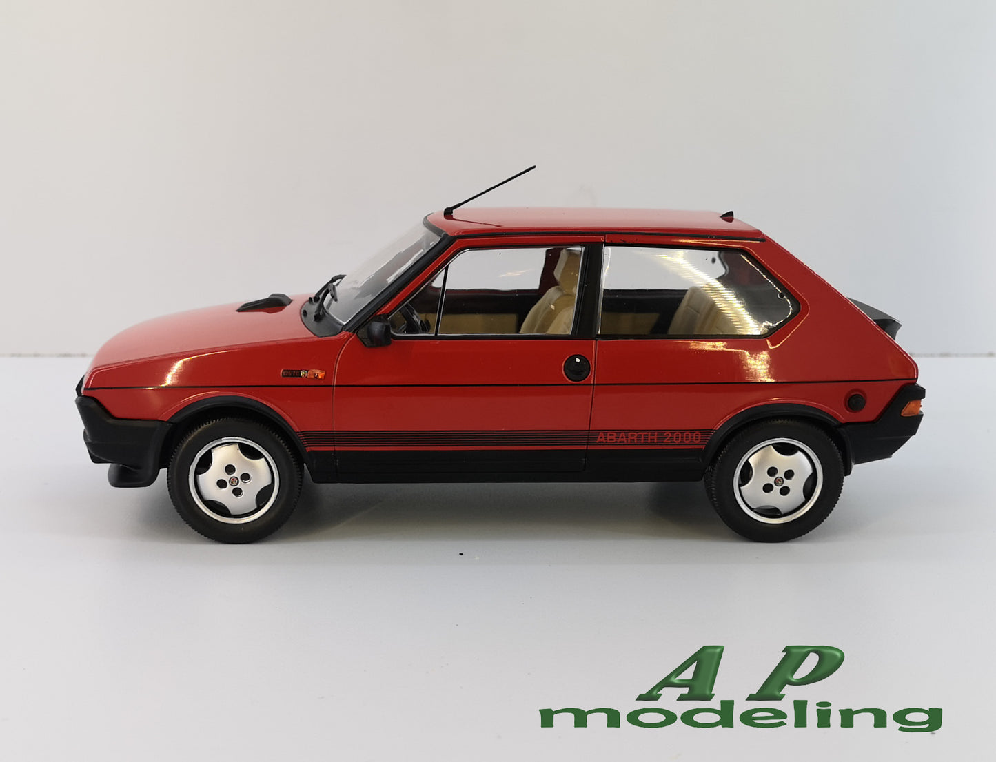 modellino auto scala 1/18 fiat ritmo tc 125 abarth modellini da collezione