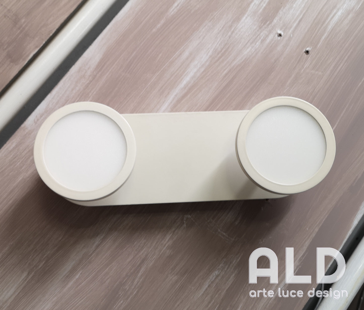 Applique led moderno spot orientabile a 2 luci da bagno per corridoio ingresso