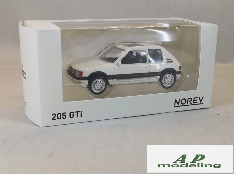 Peugeot 205 GTi modellini da collezione della Norev modellino auto scala 1/43