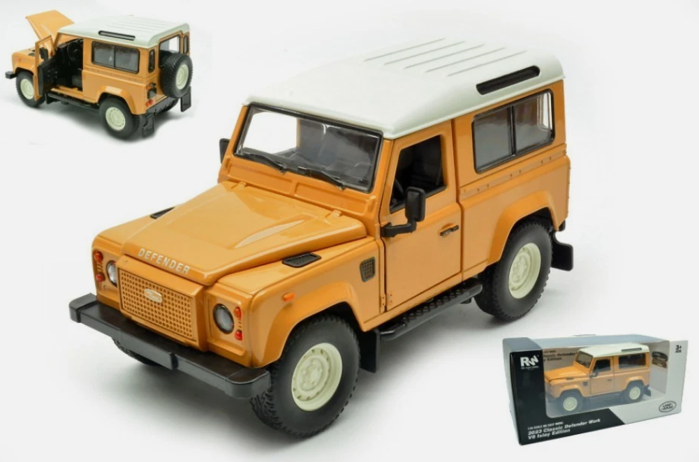 modellino auto RW 1:43 Land Rover 2023 Classic Defender Work v8 Islay edition