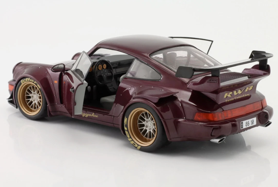 modellino auto scala 1/18 Porsche 911 (964) RWB Rauh-Welt Hekigyoku 2022 Solido