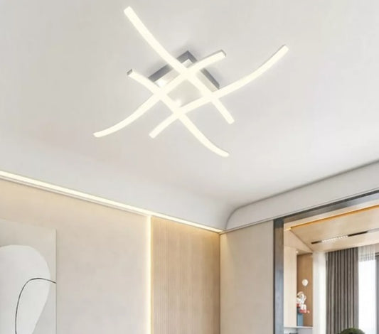 Plafoniera led moderna da soffitto per camera da letto cucina bagno soggiorno o