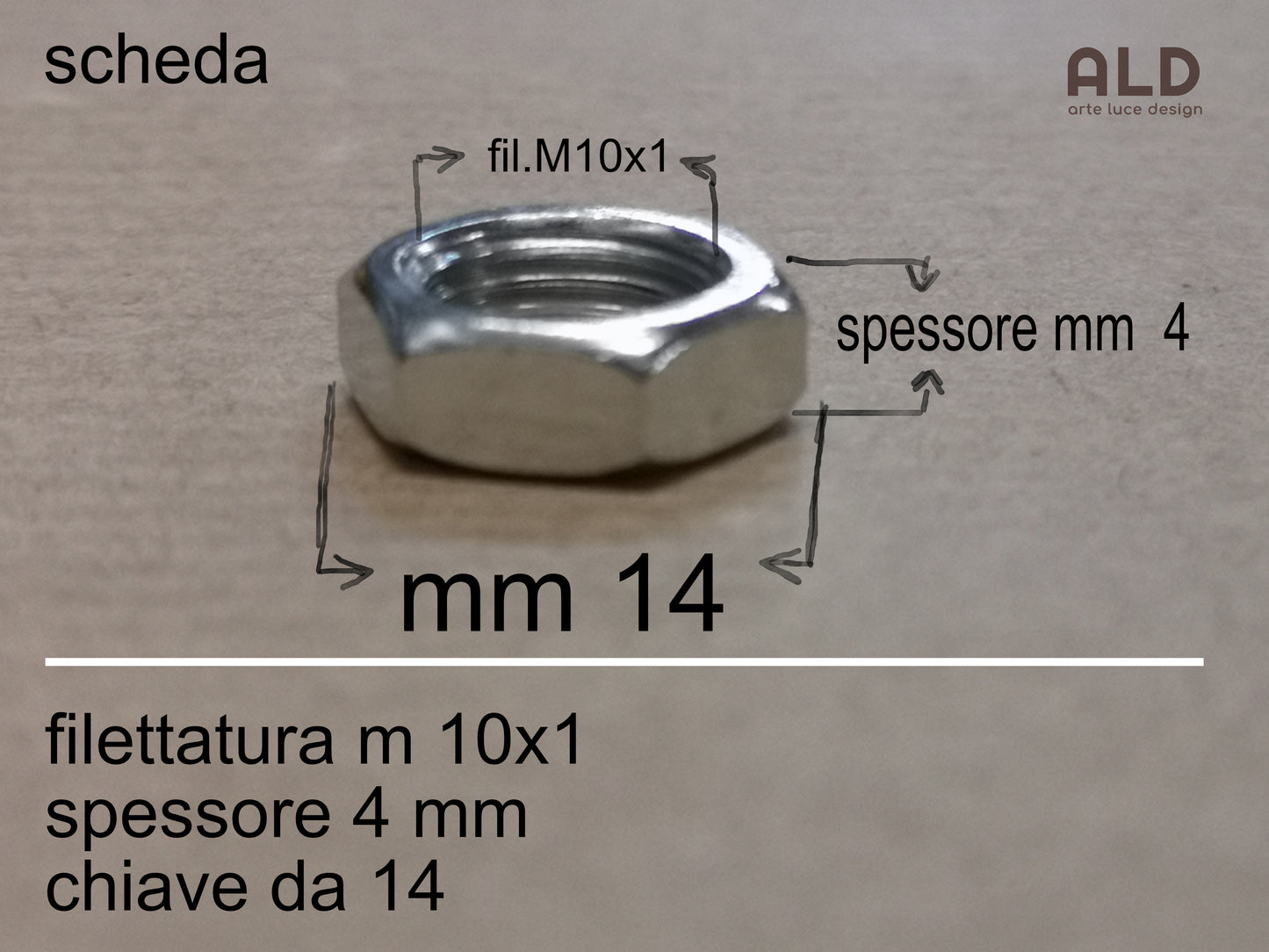dadi esagonali zincati ricambi per tubo niples lampadari dado filettatura m10x1