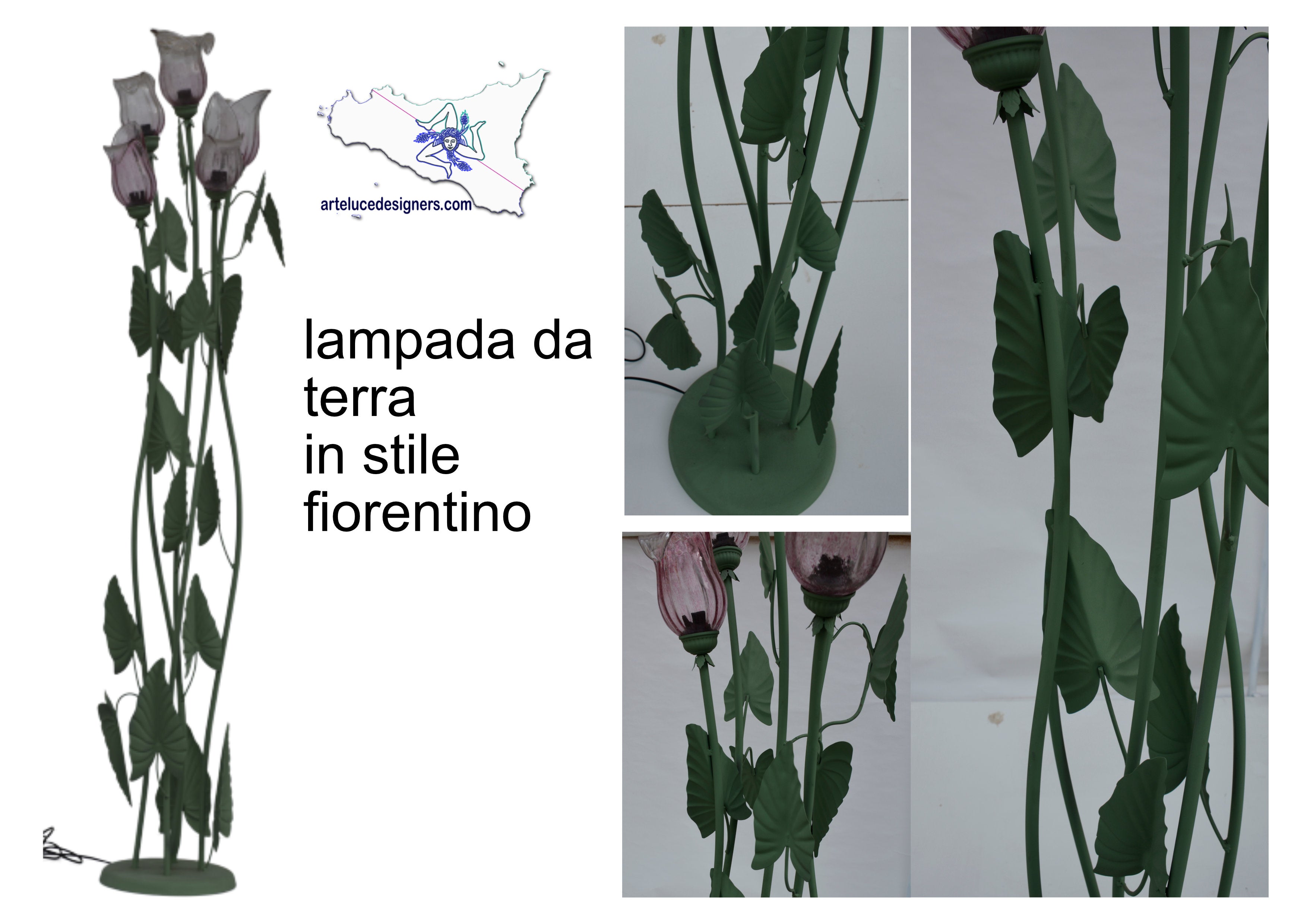 Lampada Piantana Artigianale