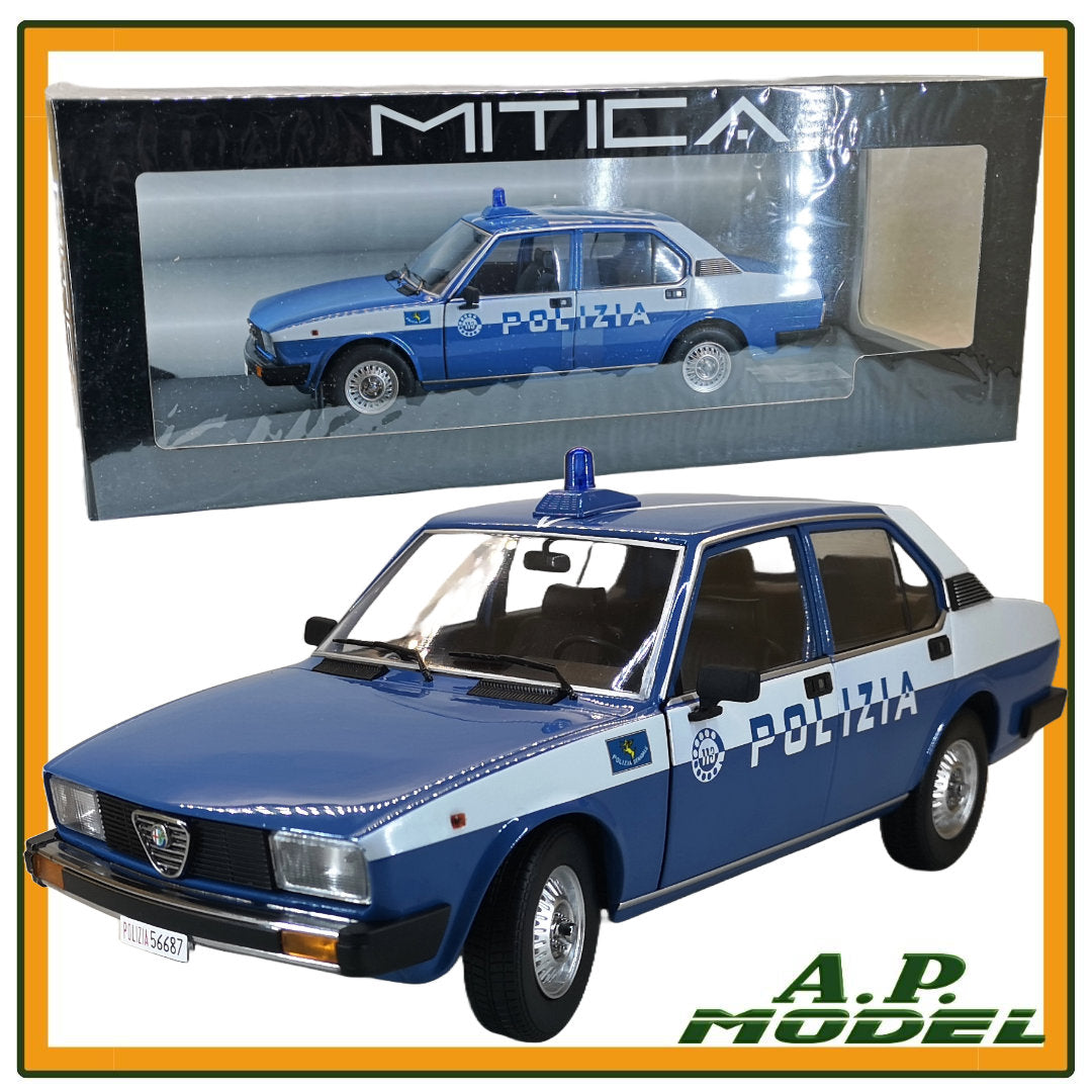 modellino auto alfa romeo alfetta scala 1/18 mitica recensione e pareri