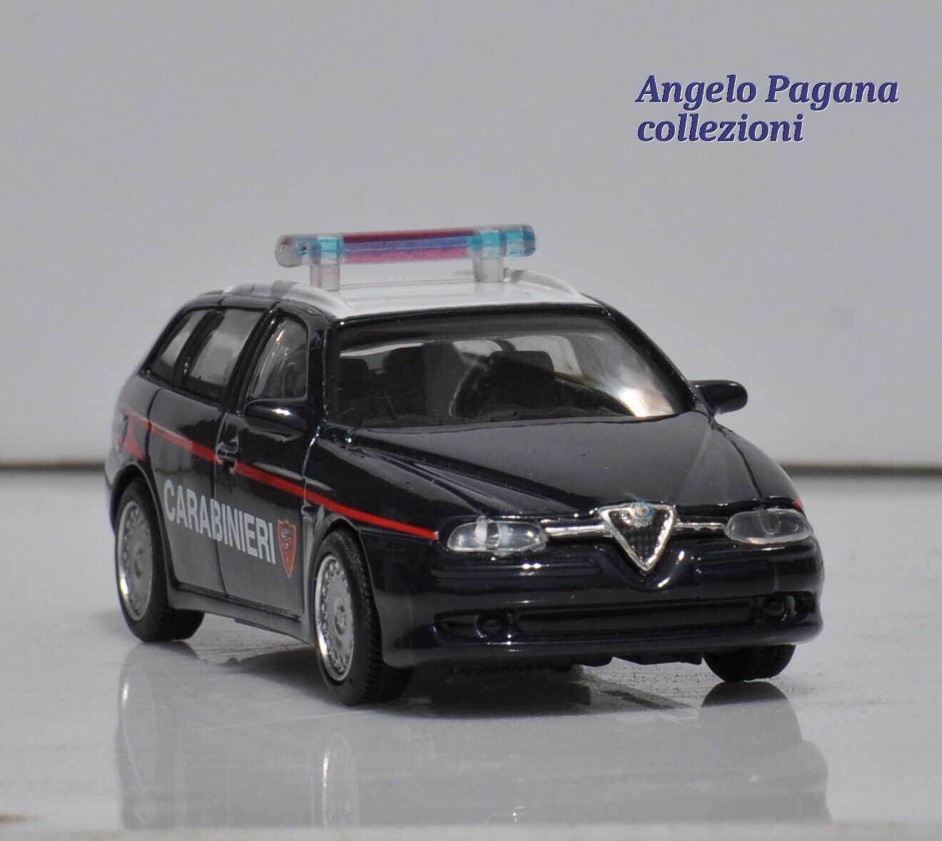 modellino auto 1:43 alfa romeo 156 sw sportwagon dei carabinieri