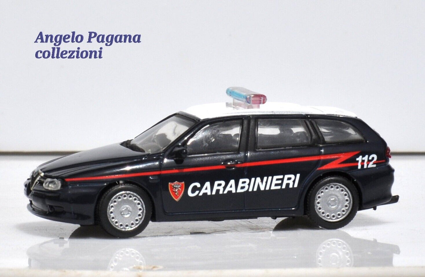 modellino auto 1:43 alfa romeo 156 sw sportwagon dei carabinieri modellini 1/43