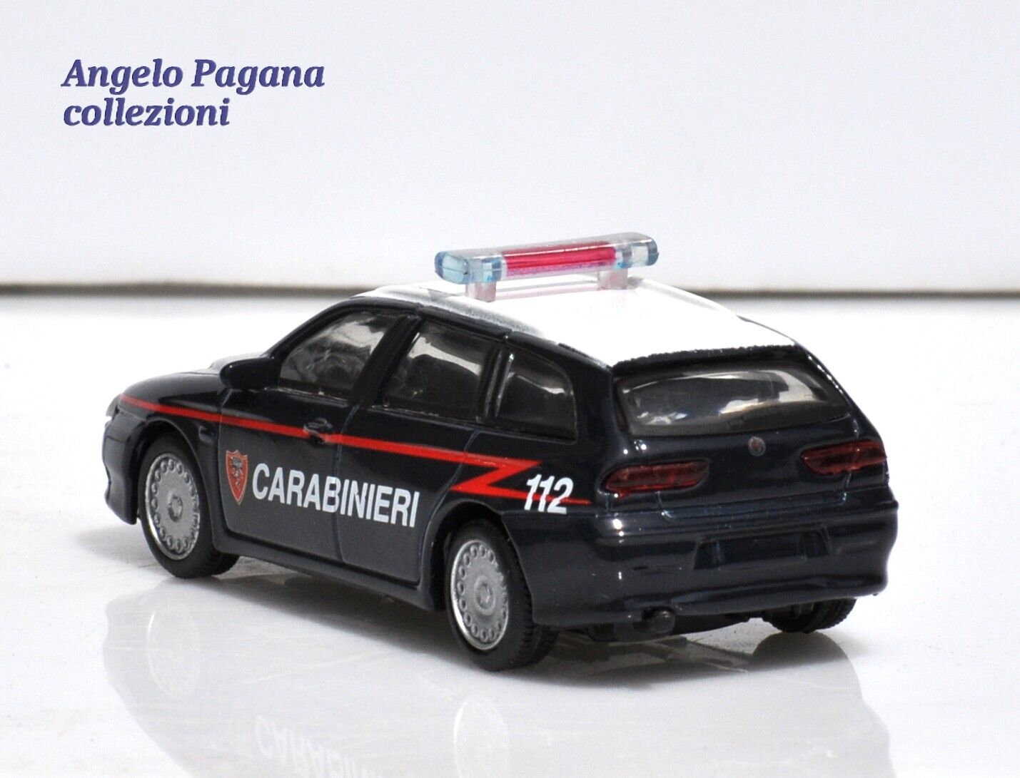 modellino auto 1:43 alfa romeo 156 sw sportwagon dei carabinieri modellini 1/43