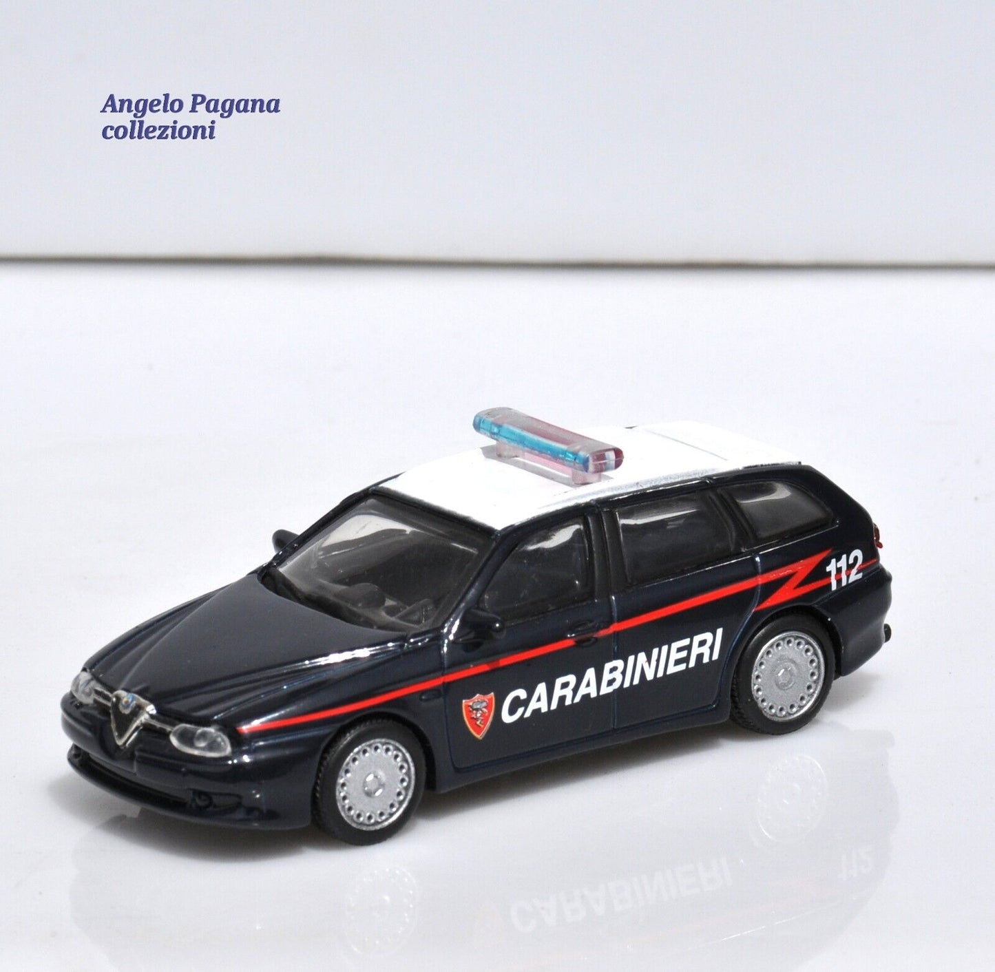 modellino auto 1:43 alfa romeo 156 sw sportwagon dei carabinieri modellini 1/43