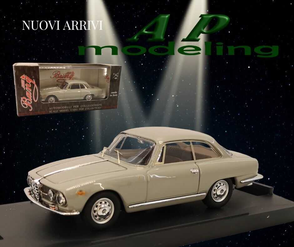 modellino auto 1/43 alfa romeo 2000 sprint del 1960 automodelli da collezione