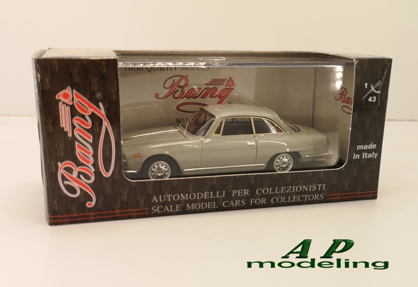 modellino auto 1/43 alfa romeo 2000 sprint del 1960 automodelli da collezione