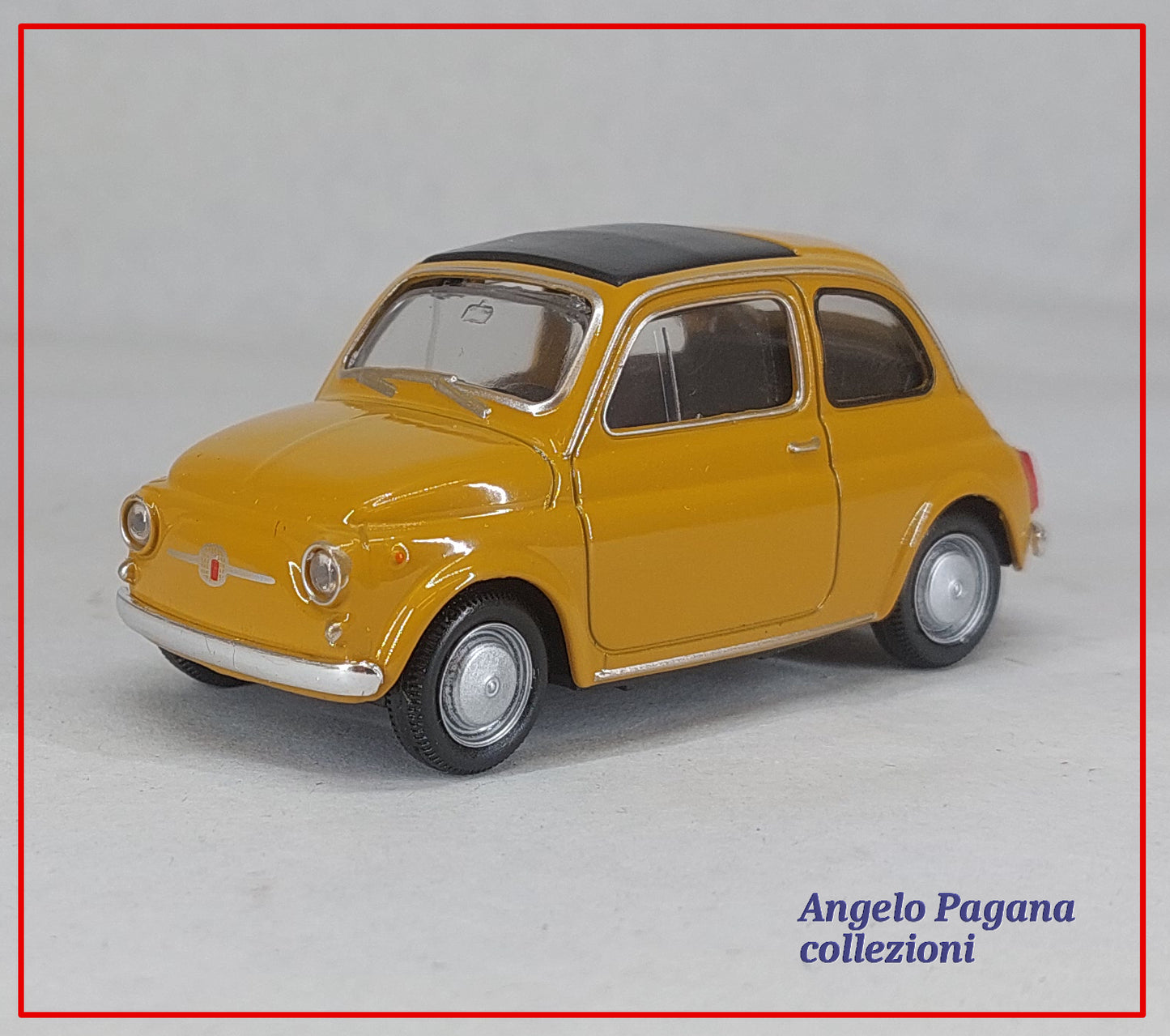 modellino auto scala 1/43 fiat 500 cinquecento modellini vintage della welly nex