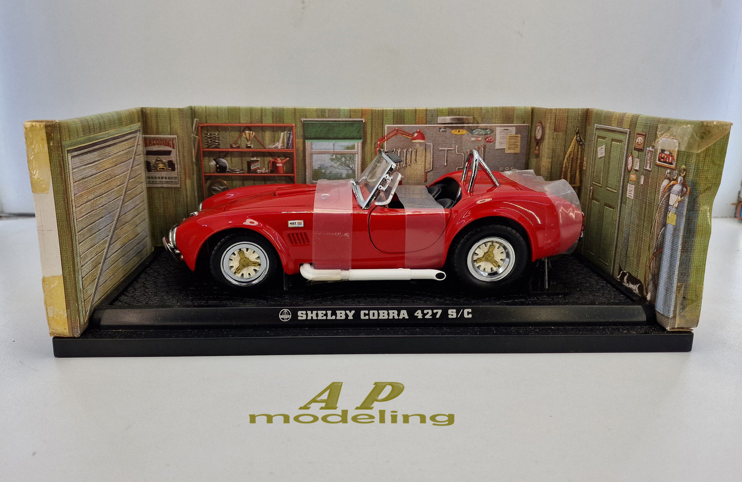 modellino auto scala 1/18 shelby cobra 427 s/c die cast kyosho ford obsoleto