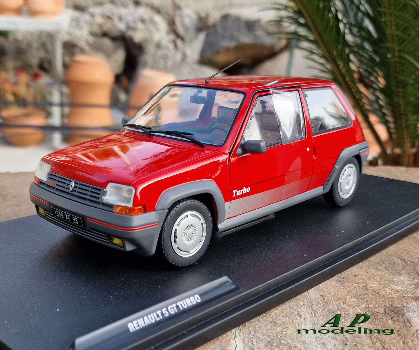 modellino auto scala 1/18 Renault 5 gt turbo MK1 modellini supercinque solido R