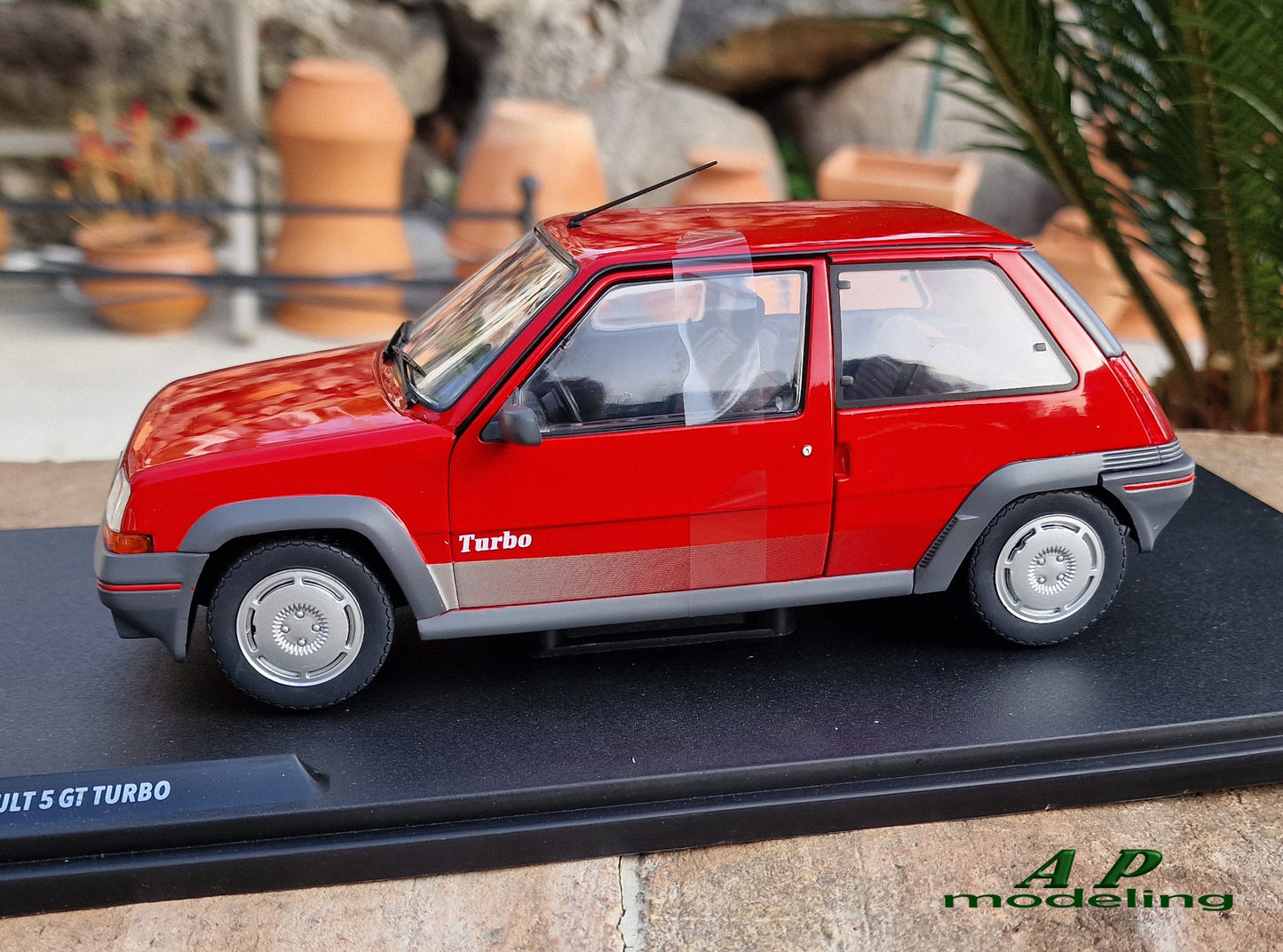 modellino auto scala 1/18 Renault 5 gt turbo MK1 modellini supercinque solido R