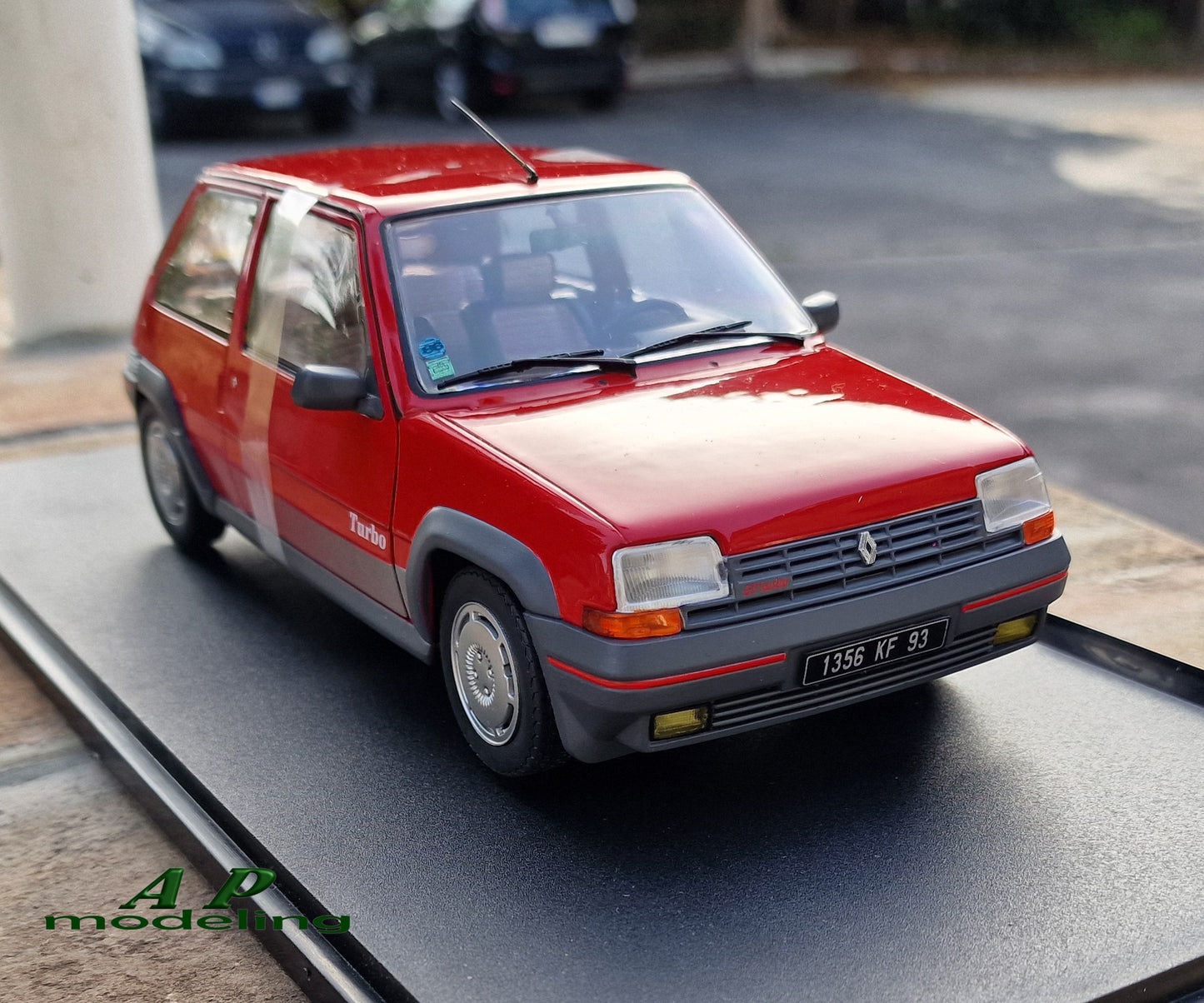 modellino auto scala 1/18 Renault 5 gt turbo MK1 modellini supercinque solido R