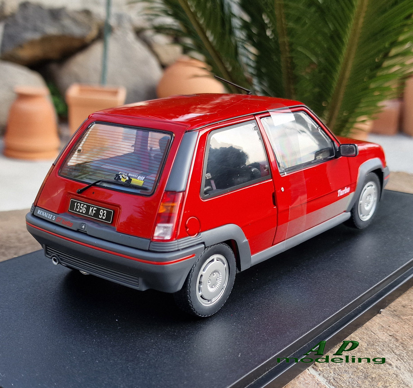 modellino auto scala 1/18 Renault 5 gt turbo MK1 modellini supercinque solido R