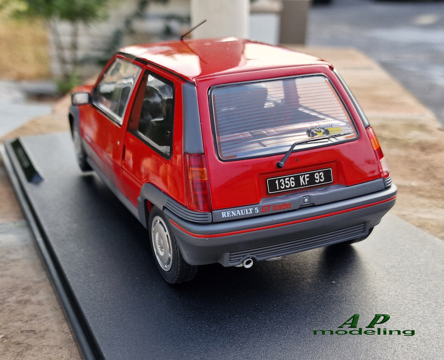 modellino auto scala 1/18 Renault 5 gt turbo MK1 modellini supercinque solido R