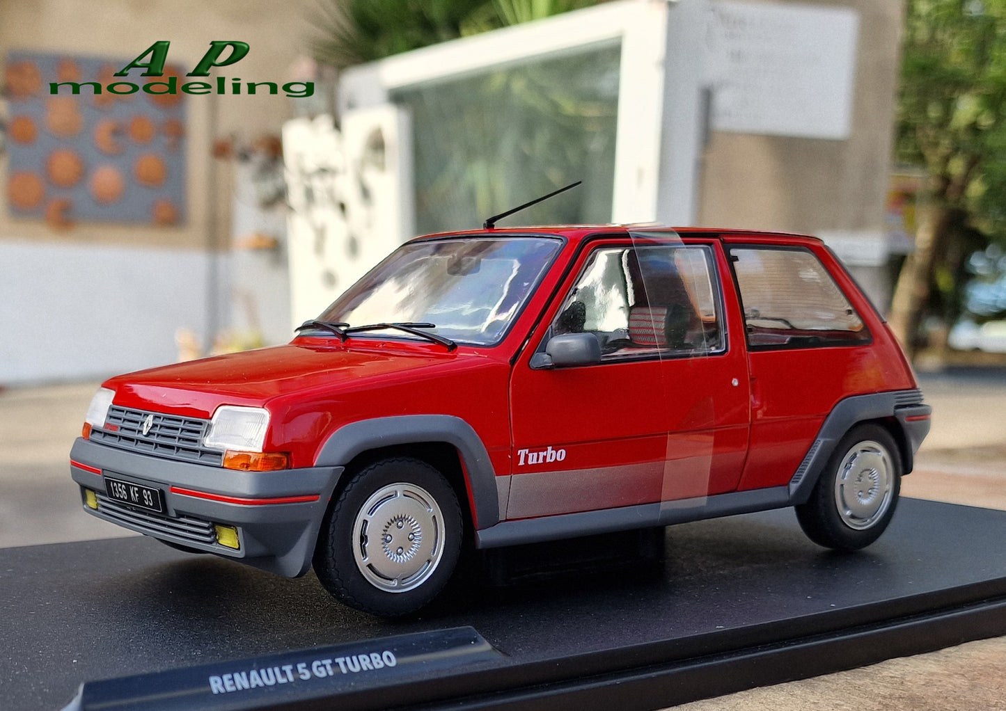 modellino auto scala 1/18 Renault 5 gt turbo MK1 modellini supercinque solido R