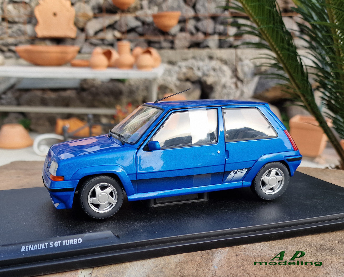 modellino auto scala 1/18 Renault 5 gt turbo MK2 modellini supercinque solido B