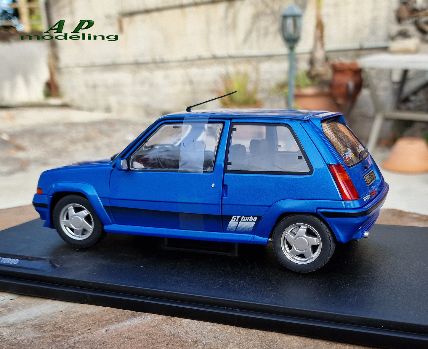 modellino auto scala 1/18 Renault 5 gt turbo MK2 modellini supercinque solido B