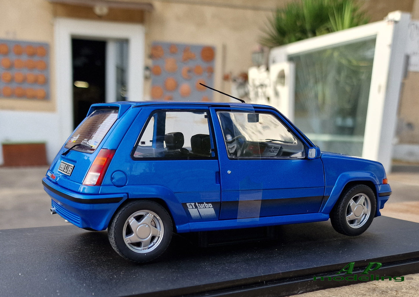 modellino auto scala 1/18 Renault 5 gt turbo MK2 modellini supercinque solido B