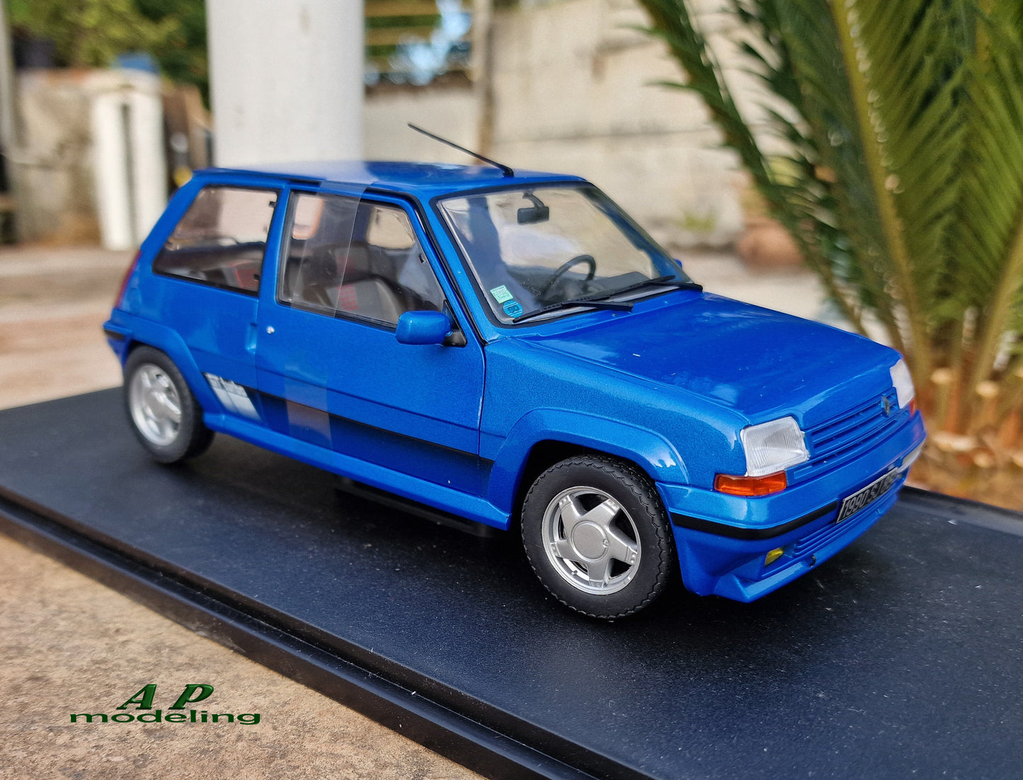 modellino auto scala 1/18 Renault 5 gt turbo MK2 modellini supercinque solido B