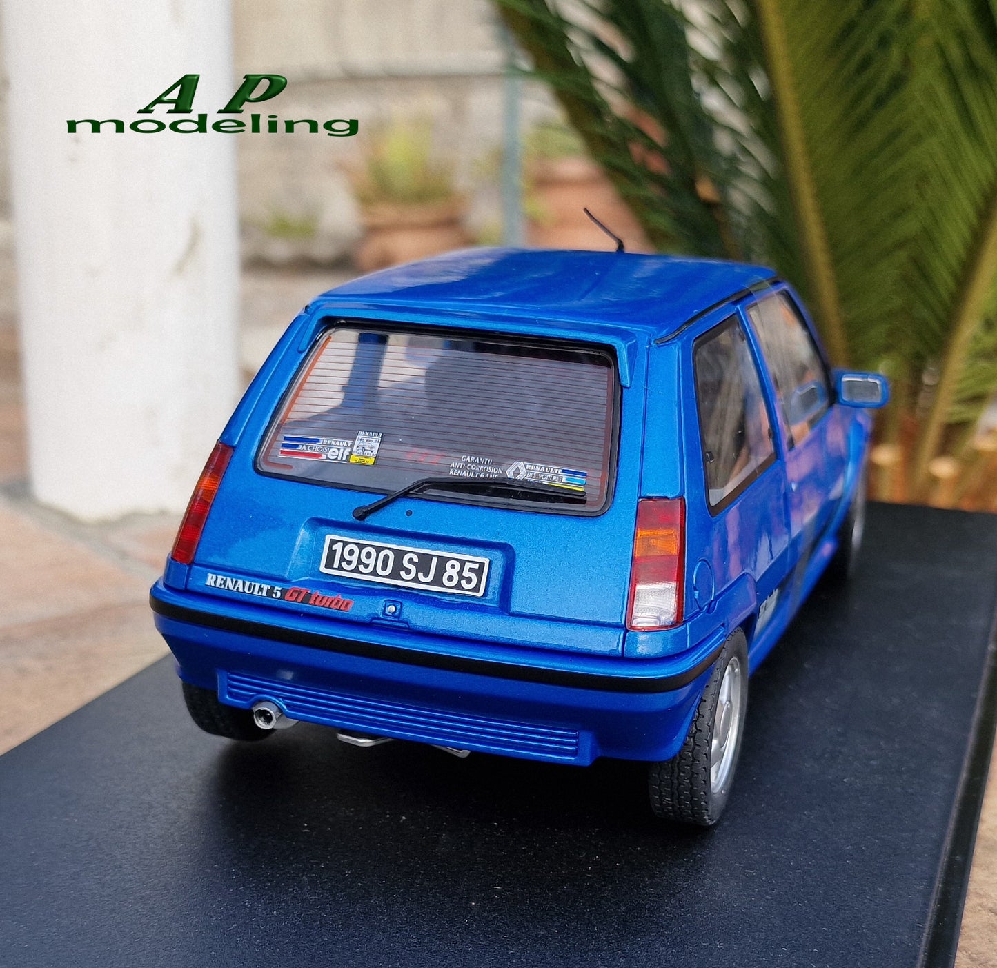 modellino auto scala 1/18 Renault 5 gt turbo MK2 modellini supercinque solido B