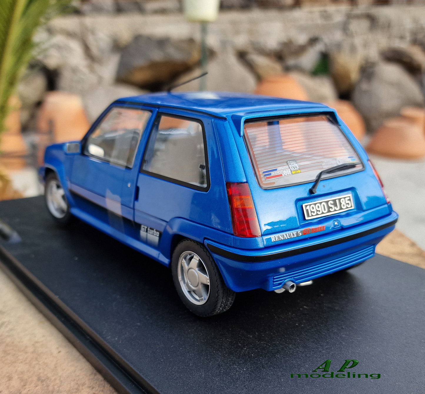 modellino auto scala 1/18 Renault 5 gt turbo MK2 modellini supercinque solido B