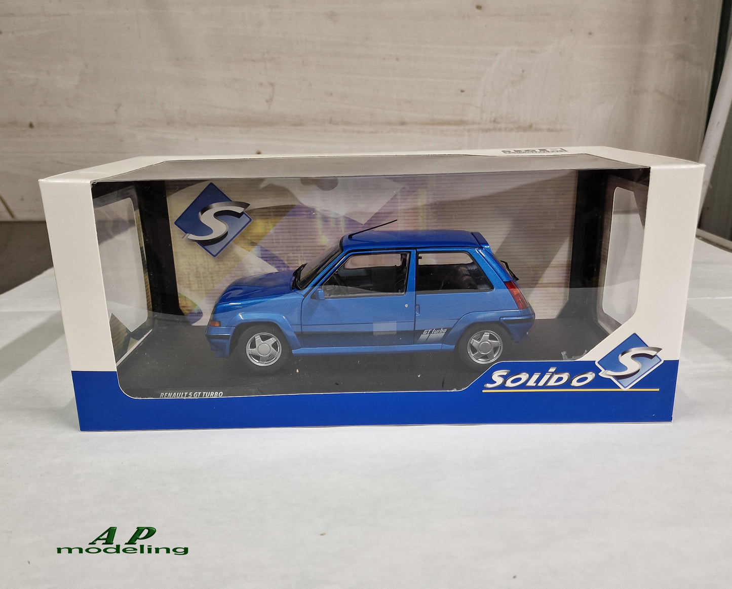 modellino auto scala 1/18 Renault 5 gt turbo MK2 modellini supercinque solido B