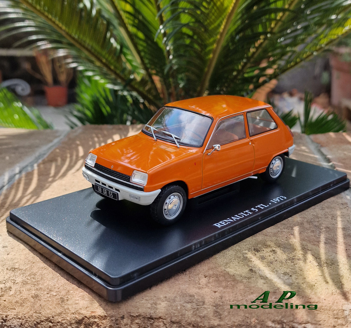 modellino auto 1/24 Renault 5 tl del 1973 modellini vintage da collezione usato