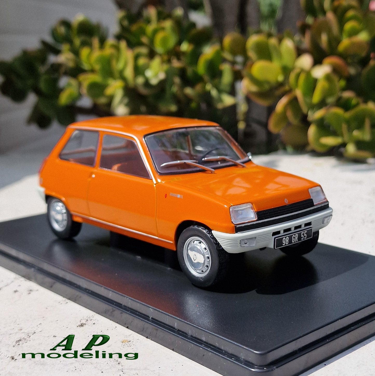 modellino auto 1/24 Renault 5 tl del 1973 modellini vintage da collezione usato