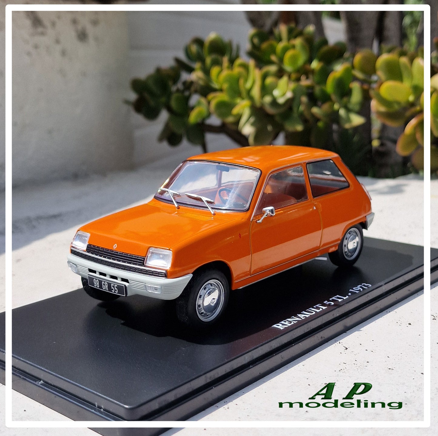 modellino auto 1/24 Renault 5 tl del 1973 modellini vintage da collezione usato