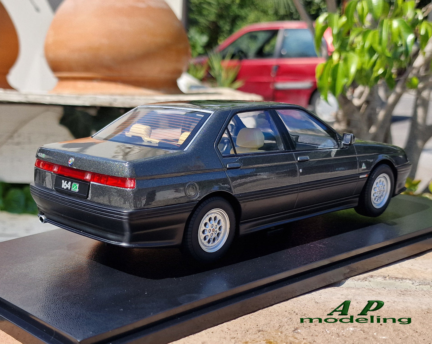 modellino auto scala 1/18 alfa romeo 164 Q4 del 1994 modellini diecast