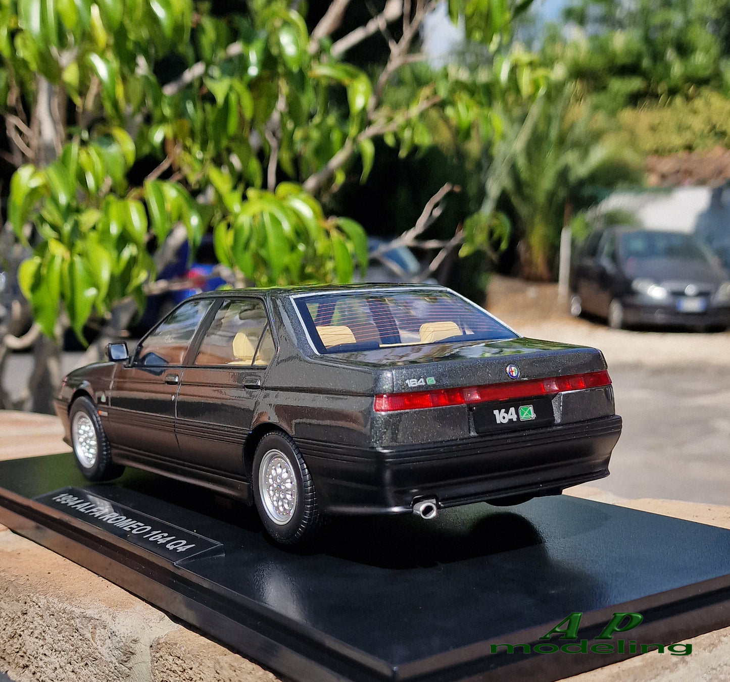 modellino auto scala 1/18 alfa romeo 164 Q4 del 1994 modellini diecast