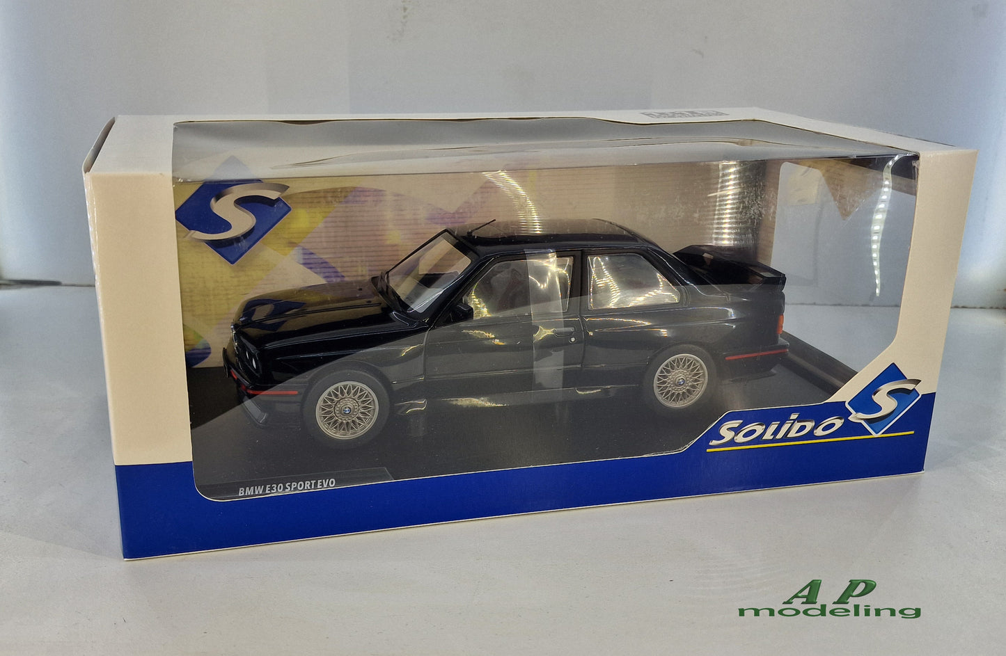 modellino auto 1/18 BMW E30 sport M3 evo modellini per collezionismo diecast