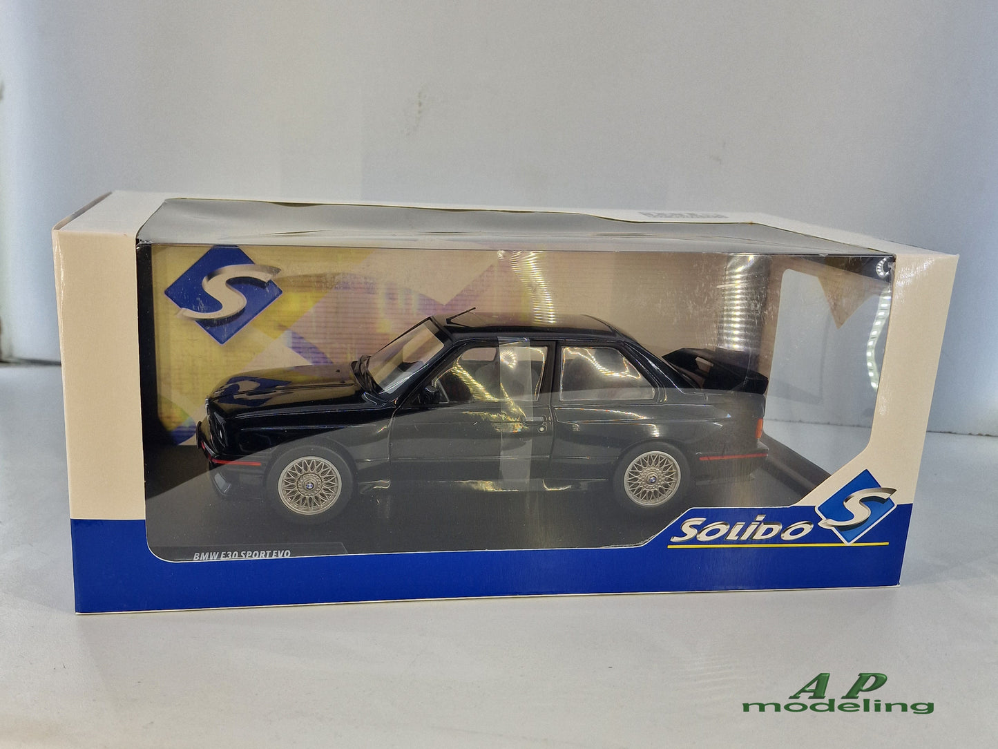 modellino auto 1/18 BMW E30 sport M3 evo modellini per collezionismo diecast