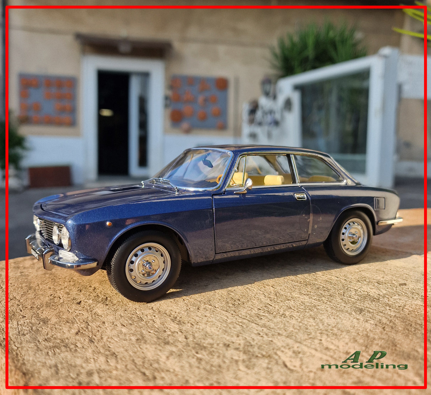 modellino auto 1/18 alfa romeo GTV 2000 del 1973 modellini in edizione limitata