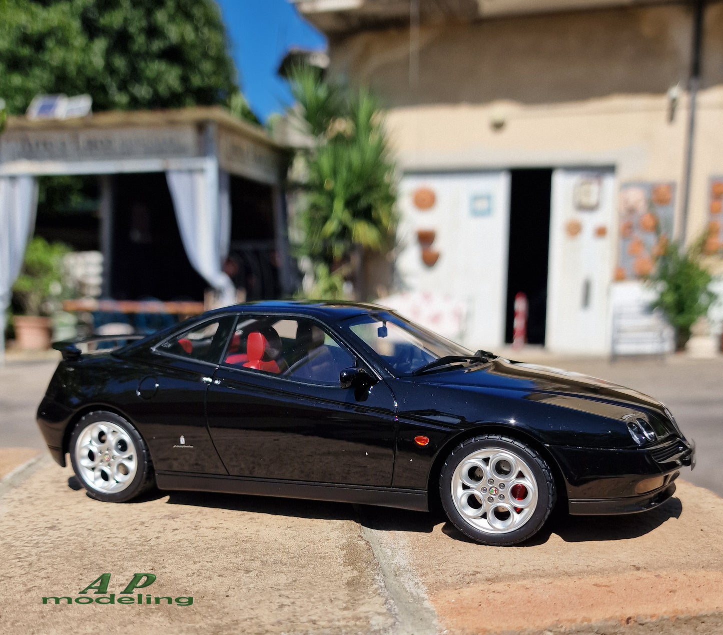 modellino auto 1/18 alfa romeo gtv modellini da collezione in resina otto mobile