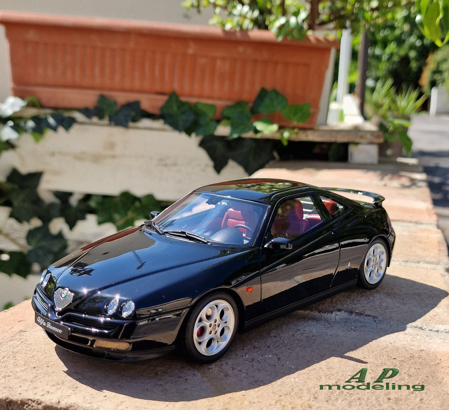 modellino auto 1/18 alfa romeo gtv modellini da collezione in resina otto mobile