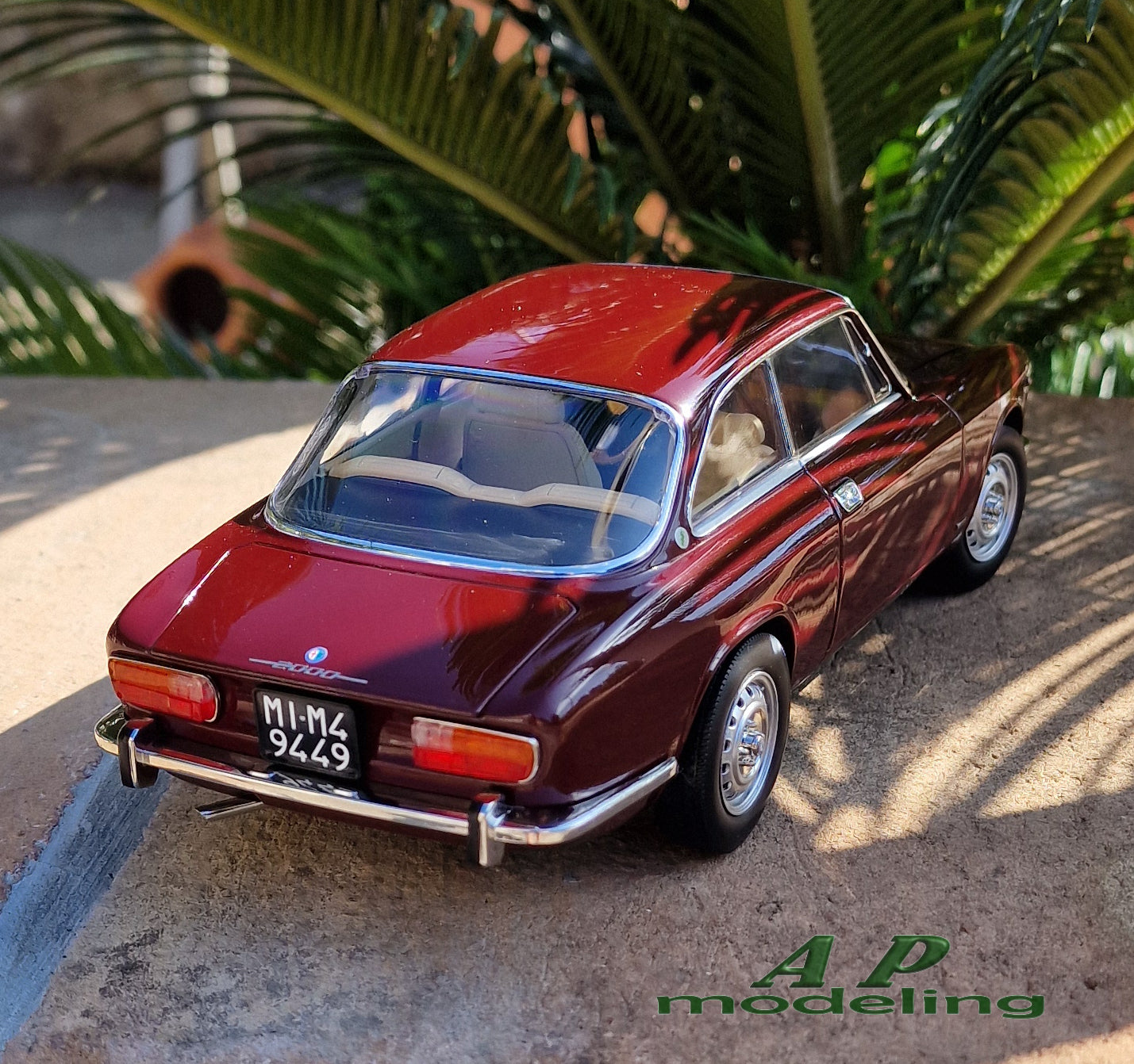 modellino auto 1/18 alfa romeo GTv 2000 modellini GT da collezione norev diecast