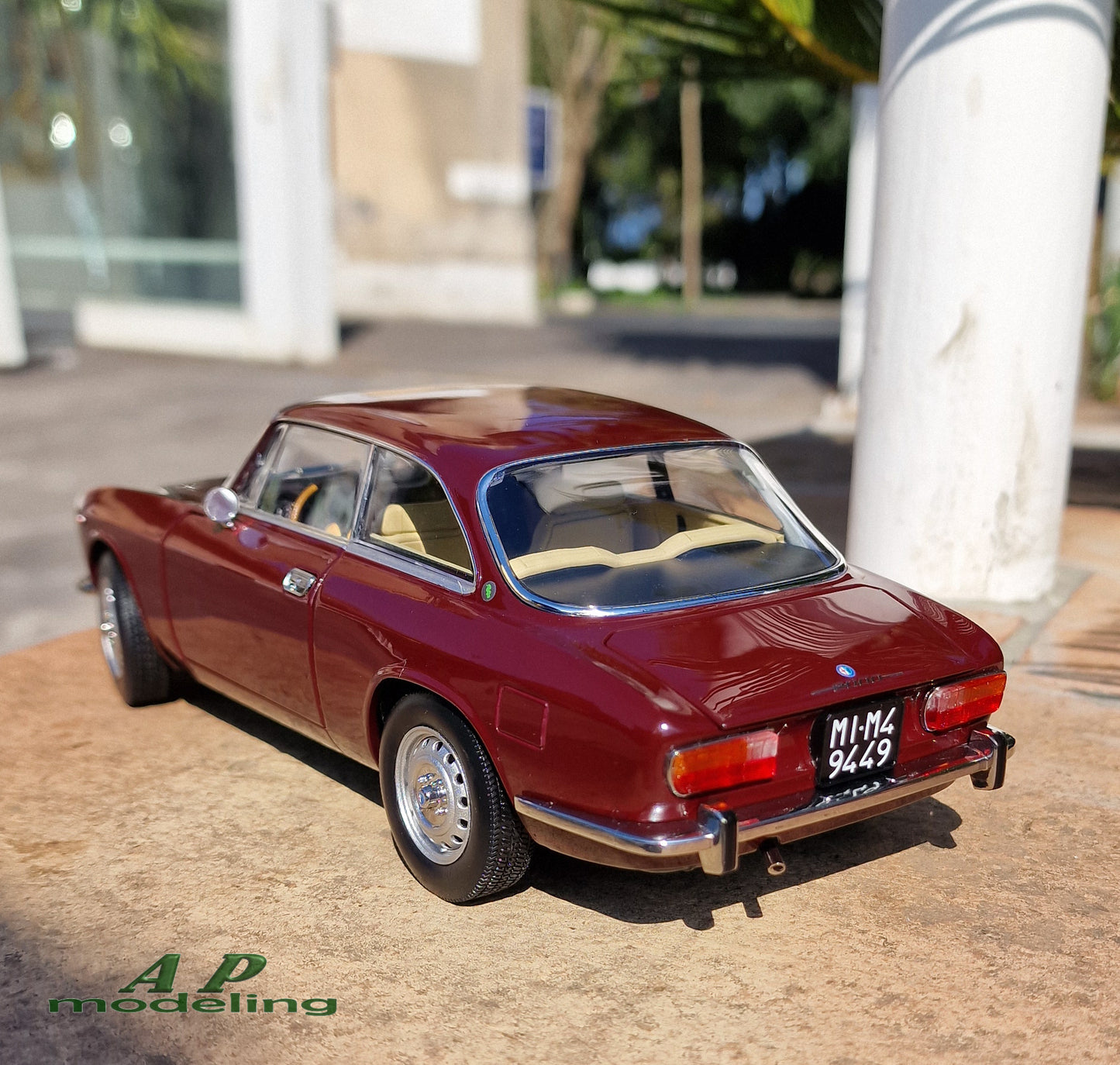 modellino auto 1/18 alfa romeo GTv 2000 modellini GT da collezione norev diecast