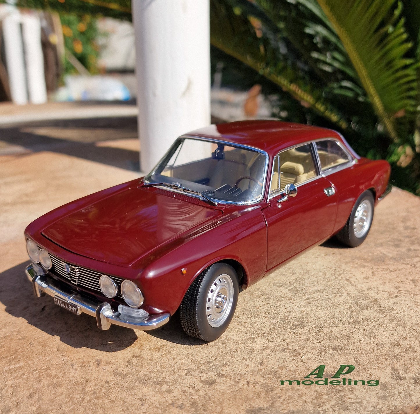 modellino auto 1/18 alfa romeo GTv 2000 modellini GT da collezione norev diecast