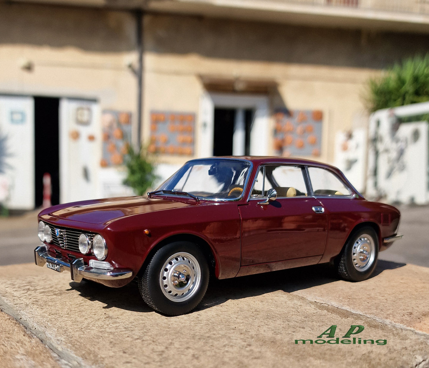 modellino auto 1/18 alfa romeo GTv 2000 modellini GT da collezione norev diecast