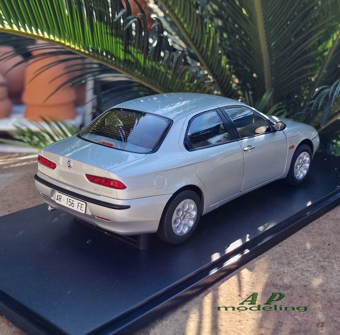 modellino auto 1/18 alfa romeo 156 2.0 TWIN SPARK del 1997 macchinine die cast