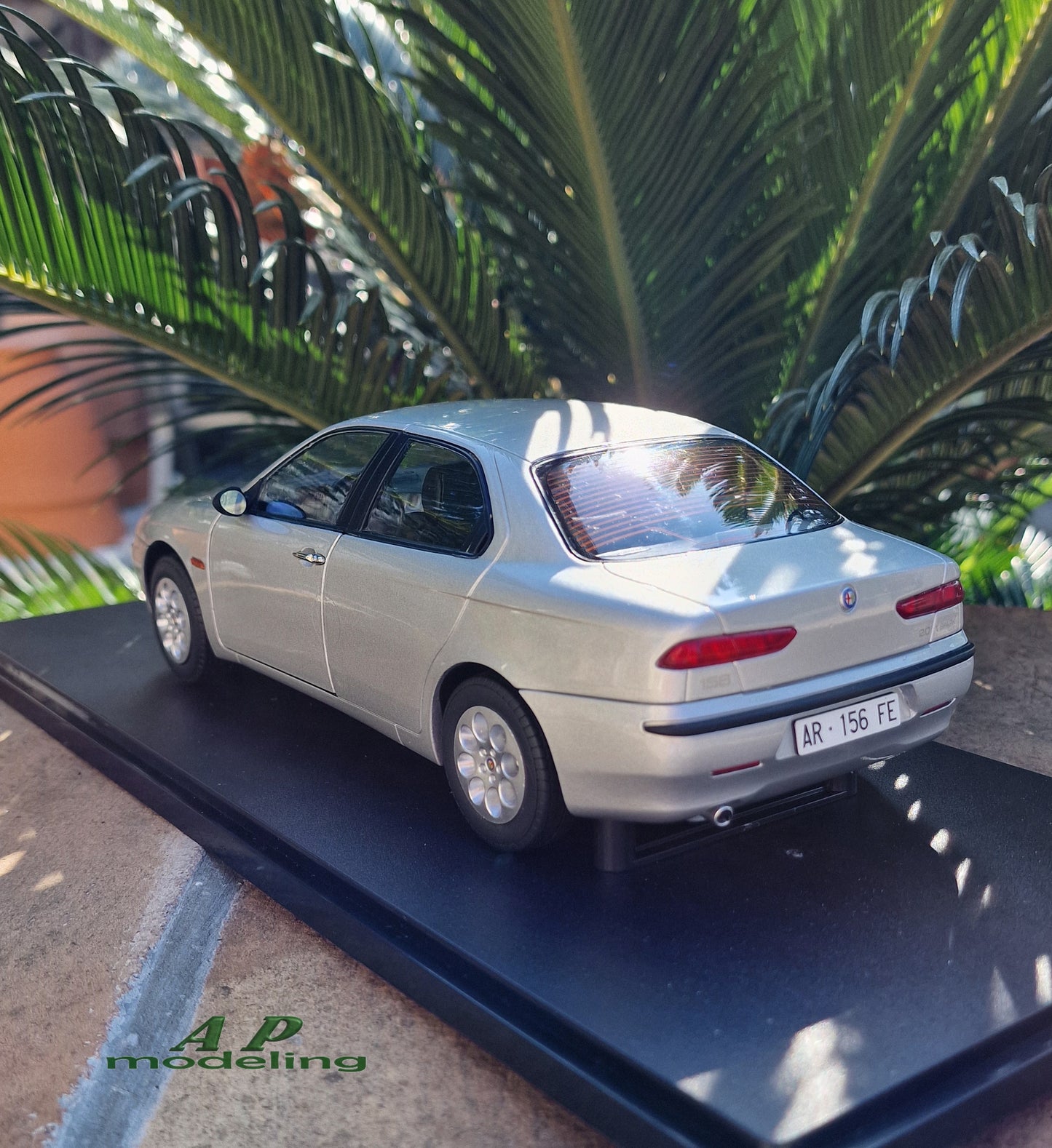 modellino auto 1/18 alfa romeo 156 2.0 TWIN SPARK del 1997 macchinine die cast