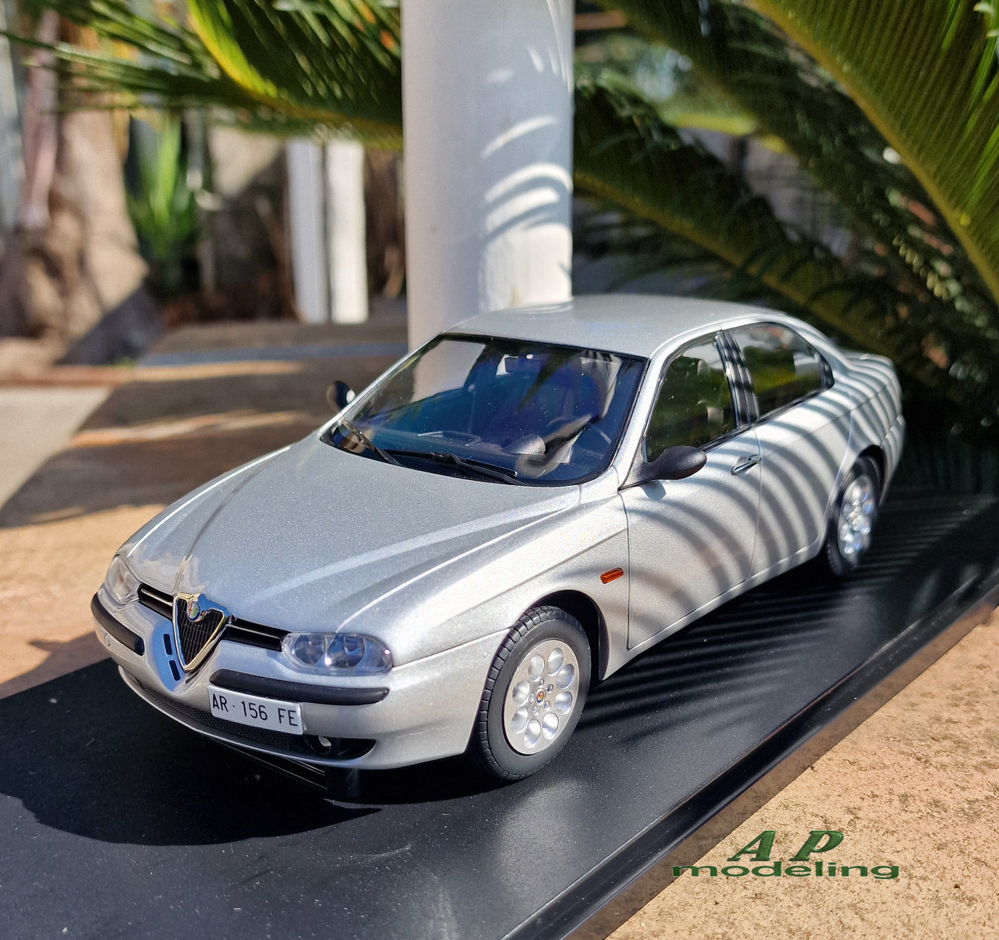 modellino auto 1/18 alfa romeo 156 2.0 TWIN SPARK del 1997 macchinine die cast