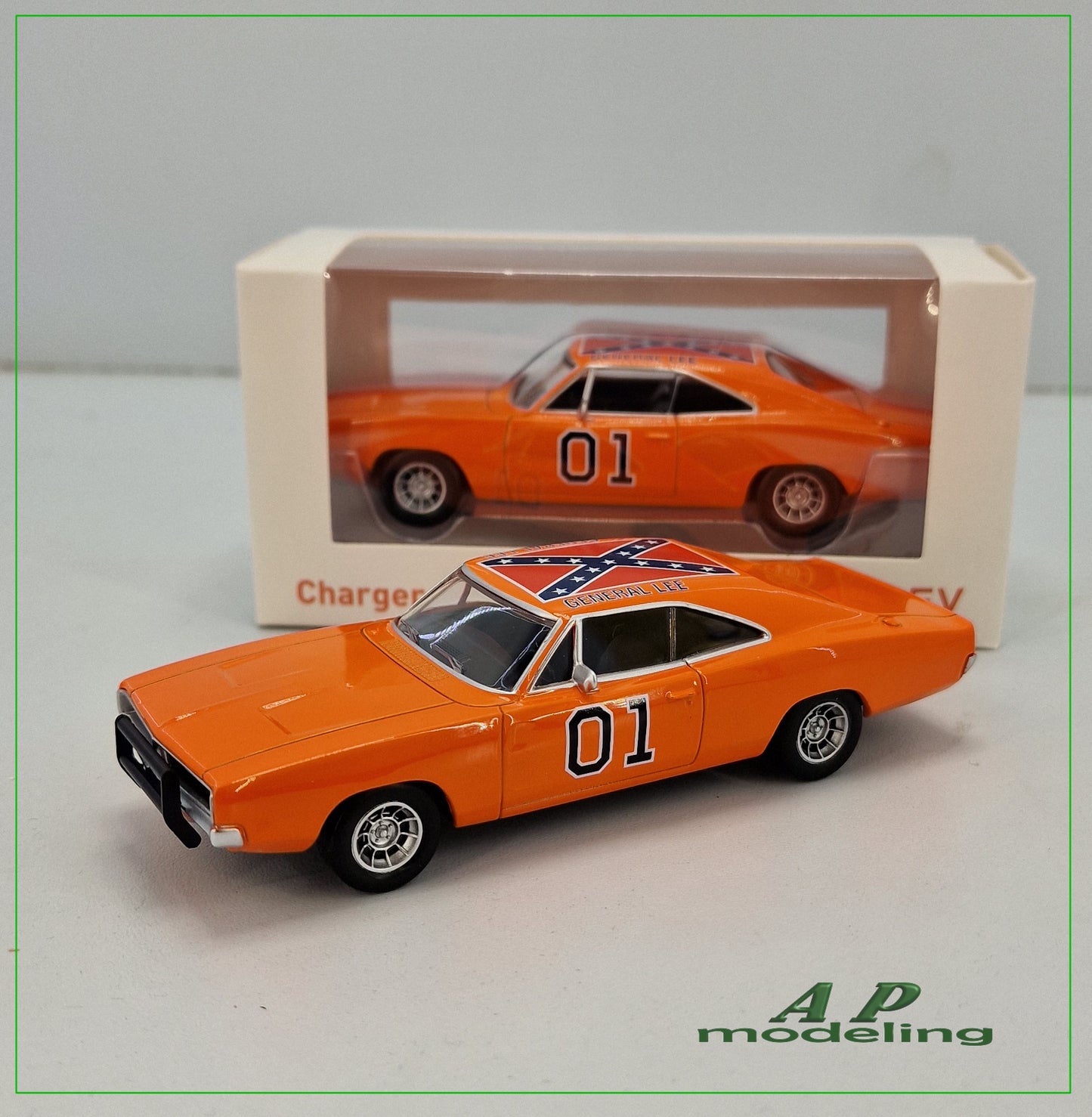 modellino auto scala 1/43 dodge charger generale lee modellini da collezione